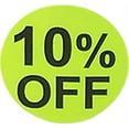 thumbnail image 4 of Hot Green 10%Off Circle Stickers | 0.75" Inch Round | 500 Pack, 4 of 6
