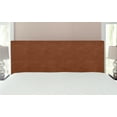 thumbnail image 1 of Faux Suede Headboard, Digitally Printed Grunge Texture, Upholstered Decorative Metal Bed Headboard with Memory Foam for Dorm and Bedroom Accent Furniture, Caramel, Full, by Ambesonne, 1 of 3