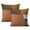 Orange (15), variante sur Ensemble de 2 Taies d'Oreiller 16x16 Pouces Housses d'Oreiller Décoratives Contemporaines Brun Gris Beige Orange Peinture Abstraite Taies d'Oreiller Modernes pour Canapé Sofa Lit Chaise