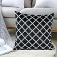 thumbnail image 4 of 45x45cm Fashion Simple Stripe Throw Pillow for Case Bedroom Sofa Cushion Cover D Red, 4 of 4