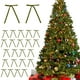 thumbnail image 4 of Xihbxyly Lazos de Terciopelo para Árbol de Navidad, Lujoso Material de Terciopelo, Elegante Decoración Navideña, Versátiles para Decorar Árboles y Coronas, Ideal Como Regalo Festivo, Juego de 24 Piez, 4 of 5
