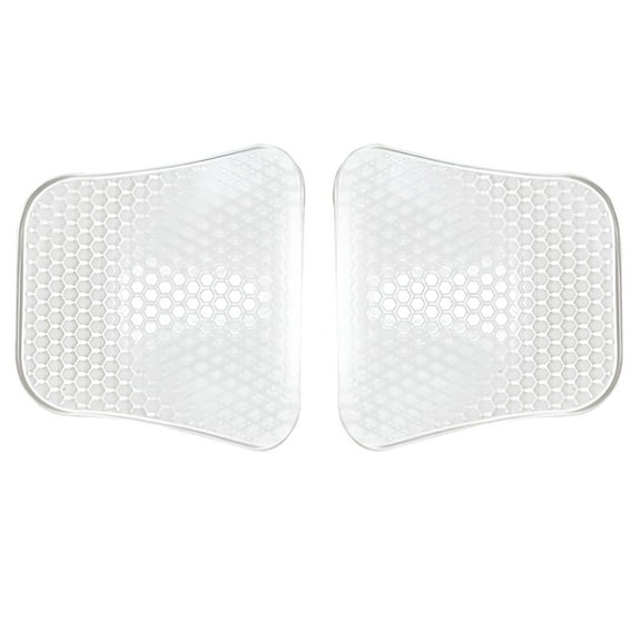 XIRQI Sports Flat Arch Pad Arch Support for Men and Women Soft Silicone Half Inserts Reusable Cushions for Flat Feet Shoe Insoles Massage Arch Pads