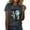Grey, variant on TSADFHJI Christmas Tops for Women with Bling Funny Cat T Shirt Three Cat Howling Moon Distressed Cat Lover Starry Night T Shirt Xxl Red
