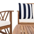 thumbnail image 5 of Safavieh 4 Piece Acacia Wood Outdoor Patio Bar Set, Natural/Beige, 5 of 9