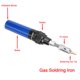 thumbnail image 2 of 8ML Soldador de butano,PC Gas recargable inalámbrico Iso-Tip Soplete Soplador Soldador Pluma Gas butano para herramienta electrónica de reparación(azul) Amonsee No, 2 of 5
