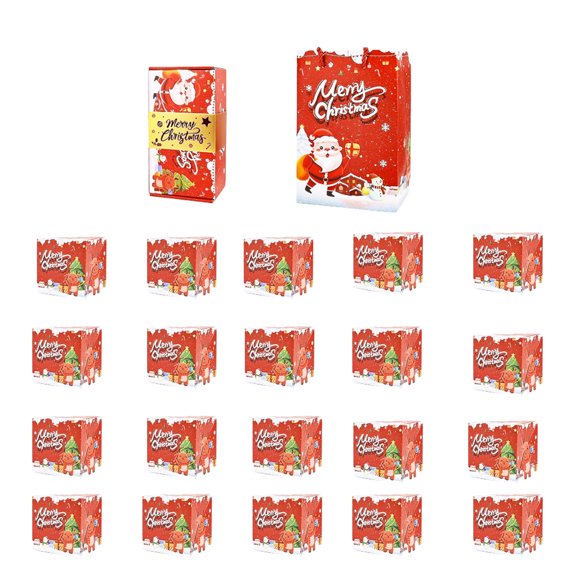 Explosion Gift Box, Merry Christmas Surprise Box Gift Boxes with 20 Bounces Explosion Folding Bounce Envelope for Money Gifts Explosion Design Holiday Birthday Party Supplies for Festive Celebration
