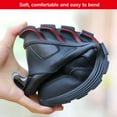 thumbnail image 3 of Work Shoes Men's Safety Shoes Breathable Slip Resistant Lightweight Steel Toe Shoes Antishock Anti-Smashing 5.5-11.5, 3 of 7
