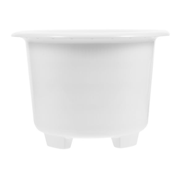 SWETRACE White Plastic Orchard Planting Pots for and Transplanting, 1 Set