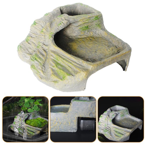KONTONTY Multi Resin Turtle Climb Platform Pet Enclosure 1Pack