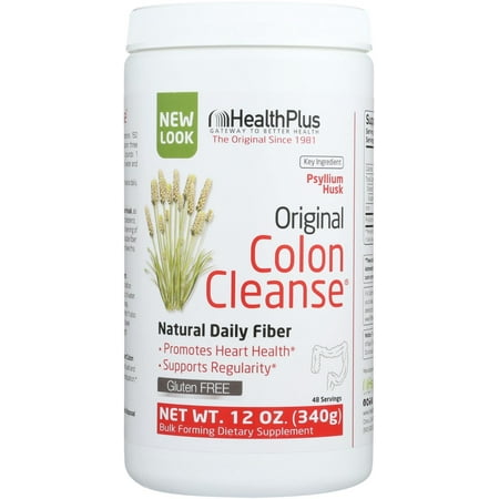 Health Plus Original Colon Cleanse Psyllium Husk 12 oz