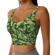 thumbnail image 2 of Balery Crayfish Army Sujetadores deportivos con espalda cruzada para mujer, acolchados, sin costuras, de alto impacto, ideales para yoga, gimnasio, entrenamiento y fitness.-Small, 2 of 8