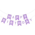 thumbnail image 1 of Banner de feliz cumpleaños GLASNES para suministros para fiestas de cumpleaños, 1 of 1