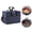 Navy, variant on ufehgfjh Picnic Bag Insulated Lunch Bag with High-Density Insulation Layer Large Capacity Double-Layered Compartments Detachable Shoulder Strap Waterproof Outdoor Cooler Bag