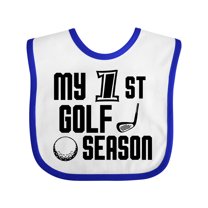Inktastic My 1st Golf Season Boys Baby Bib