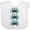AA-White, variant on Inktastic Blue Crab Lover Boys or Girls Baby Bib