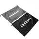 thumbnail image 5 of 2 bolsas de lavandería resistentes para ropa sucia, bolsa con cordón, lavable, grande, organizador de ropa sucia con cierre de cordón, bolsa de lavado de viaje, gris y negro, 5 of 6