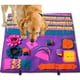 thumbnail image 1 of Puerta abatible para perros y gatos resistente a la intemperie, flexible, marrón, para cachorros y mascotas, 1 of 2