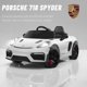 thumbnail image 2 of Ride on Car First Ride On Porsche 718 Spyder 12V para niños, 2 of 8