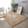 thumbnail image 2 of Washable Fluffy Area Rug Rectangular Anti-Slip Artificial Soft Plush Shag Carpet Home Bedroom Living Room Fluffy Rectangular Anti-Slip Artificial Soft Washable Fluffy Rectangular  Light P, 2 of 7