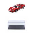 thumbnail image 1 of Diecast Car w/Display Case - 1966 Ford GT-40 MK II Le Mans #3, Red - Shelby Collectibles SC406R - 1/18 scale Diecast Car, 1 of 3