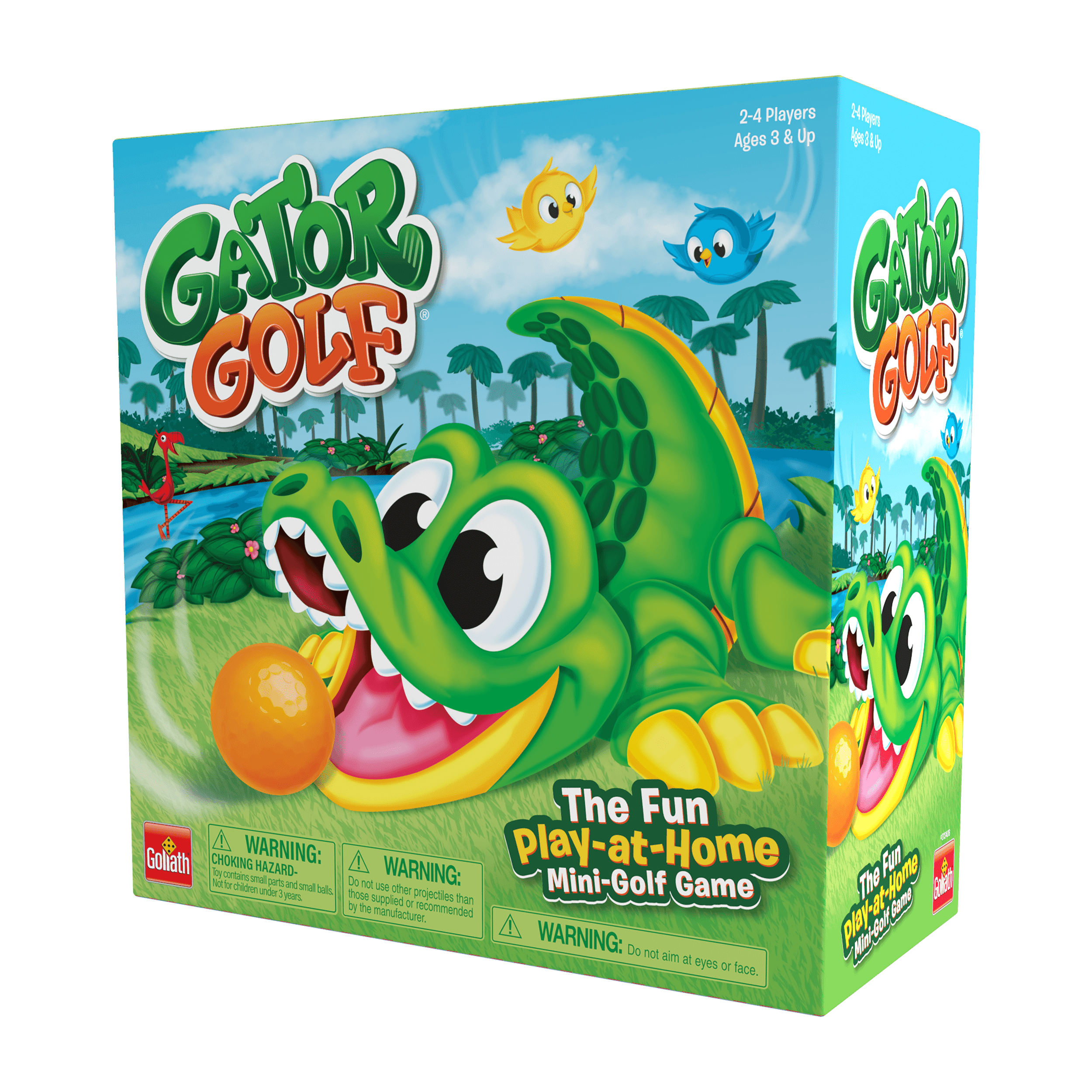 27 x x Game for Kids Aged 4+ Play-at-Home Mini Golf Goliath Games 31240 Gator 