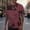 #Wine, variant on DPTALR George Trendy Men's Solid Color Loose Elastic Casual Sports Short Sleeve T-shirt,Green,Big and Tall Men L