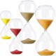 thumbnail image 1 of Relojes de Arena Multiusos GlassDessert 4Pzas 1X5min Amarillo 1X15min Rojo 1X30min Café1X60min Naranja Borosilicato/Aren, 1 of 1