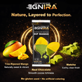 thumbnail image 6 of IGNIRA Dried Mango Slices Covered in Chocolate Matcha - Fruit Snack -  6-pack ( Paper Box ), 6 of 10