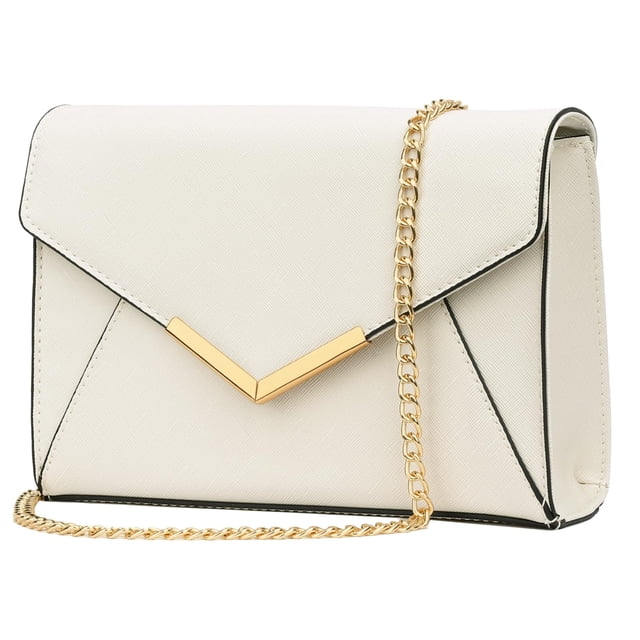 Bolso de mano KKXIU para mujer, elegante, de piel sintética