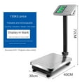thumbnail image 6 of Bench Scale Stainless Steel 150kg Electronic Scale 100kg Scale Folding Scale Stainless Steel Material Waterproof, 6 of 6