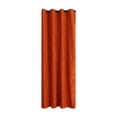 thumbnail image 2 of Taotanxi 95% Blackout Boho Curtains 63 Inches Long for Bedroom Orange Scroll Floral Patterned Curtains, Darkening Thermal Insulated Window Drapes 1Pc, 2 of 6