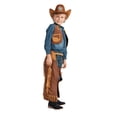 thumbnail image 3 of Disfraz Dress Up America Cowboy para niños con chaleco y chaparreras, 3 of 5