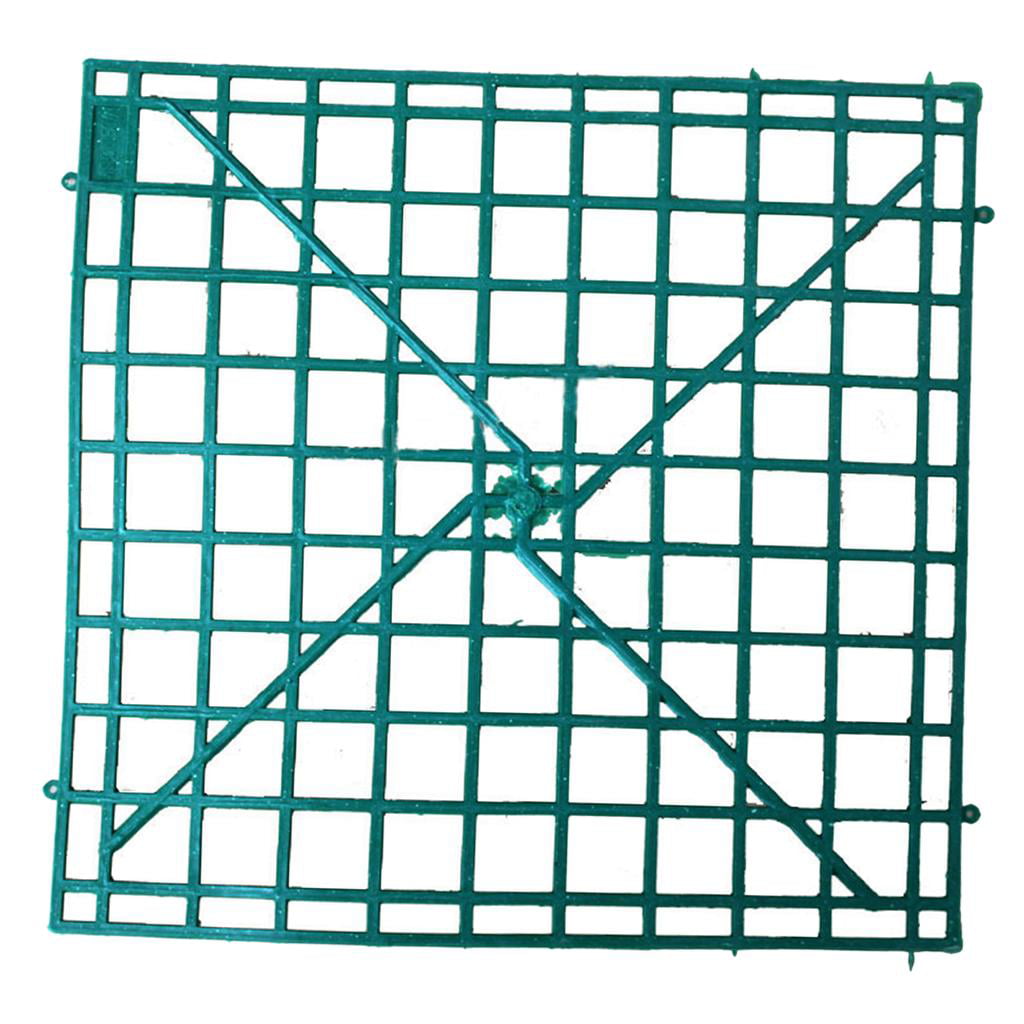 20Pc Plastic Grid Plant Wall Frames Panels Flowers Wall Arches Backdrop DIY 8.6" 