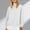 White, variant on DAFPZW Oversized Sweatshirt for Women Plain Turtle Neck Long Sleeve Dressy Casual Lightweight Basic Pullover Tops