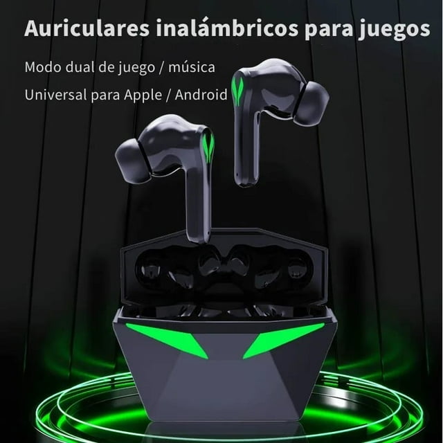 Audífonos Inalámbricos Genérico S800 Gamer HD Sound Negros Bluetooth