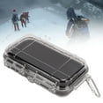 thumbnail image 3 of 1pc Shockproof Box, Transparent Hard Cases Small Outdoor Storage Box with Internal Shock Absorption Liner for Travel Outdoor Survival, 3 of 7