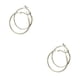 thumbnail image 2 of Sonducket 1 par de pendientes para niña, aro grande sin orificio para la oreja, pendiente para mujer, círculo liso portátil, decoración para Type2 NO2, 2 of 6