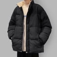 thumbnail image 4 of Puntoco Chaquetas De Abrigo Casuales Sin Capucha De Manga Larga De Color Sólido Para Hombres De Moda, 4 of 5