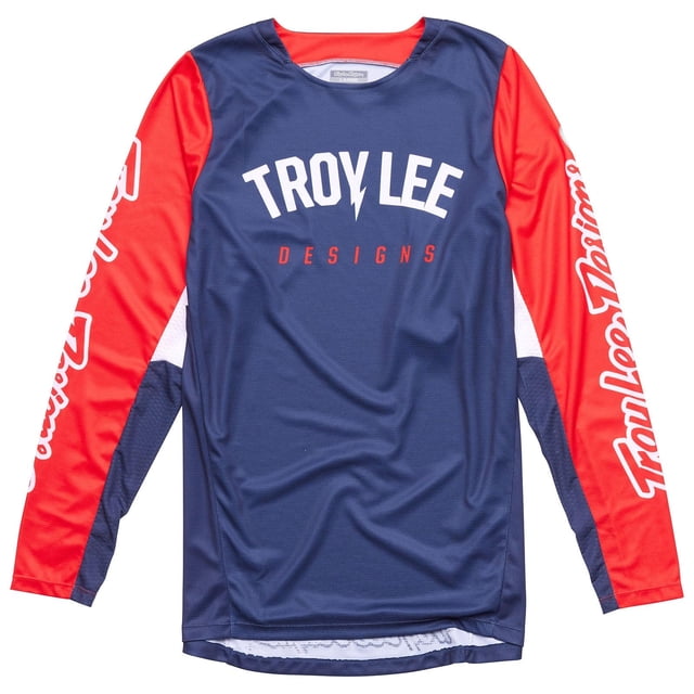 Moto Jersey Troy Lee Designs GP Pro Boltz Navy/Red Adult