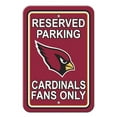 thumbnail image 1 of Panneau de Stationnement en Plastique Arizona Cardinals - Stationnement Réservé, 1 of 2