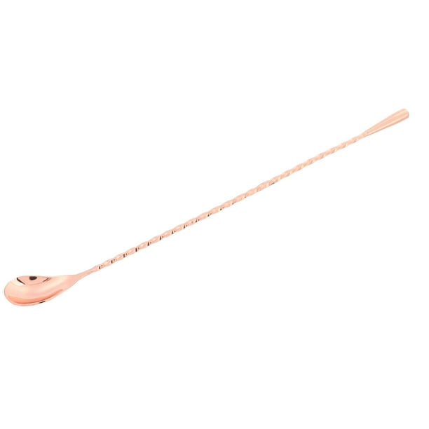 Cuchara Mezcladora, Cuchara Agitadora Cóctel Cucharas Agitadoras Cuchara De Té Multiusos Mango Largo Acero Inoxidable Para Restaurantes Café Bares Tiendas De Té Con Leche ANGGREK FG3118