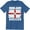 Blue, variant on England Flag Soccer Ball World Cup English Nationality Ethnic Pride-Mens T-Shirt