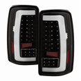 thumbnail image 1 of Xtune Tail Light Assembly 9050237 Smoke Lens; Black Housing; LED Bulb; Red Bulb; Set Of 2, 1 of 9