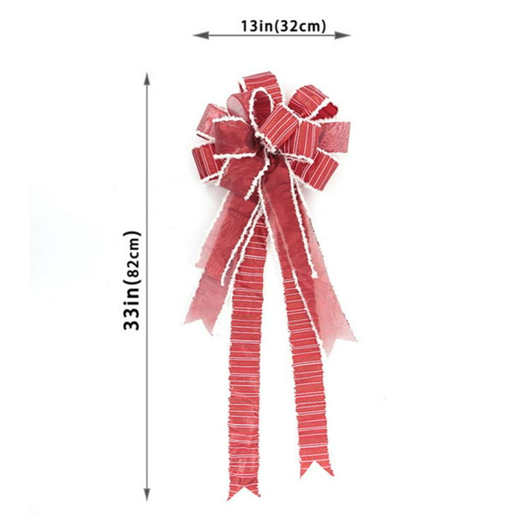 1PC Present Wrapping Bows Red Wedding Bows Large Bows for Gift