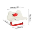 thumbnail image 3 of Wet Tissue Storage Box Bathroom Tissue Box Wall Mounted Toilet Tissue Rack Bathroom Non Perforated Toilet Paper Box, 3 of 6