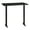 Black, variant on Emma + Oliver 30"x42" Walnut Laminate Bar Table Top-5"x22" Bases