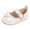 White, variant on Otqutp Baby Casual&nbsp;Shoes&nbsp;Spring And Summer Children Baby Toddler Shoes Girl Princess Shoes Flat Bottom Light Buckle Cute Bow Shoes