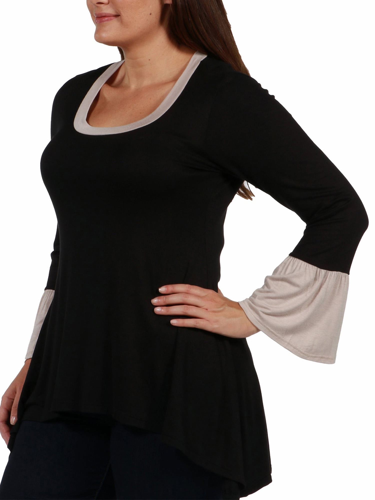 Pebble Beach Maternity Tunic Top -- Available in Plus Sizes