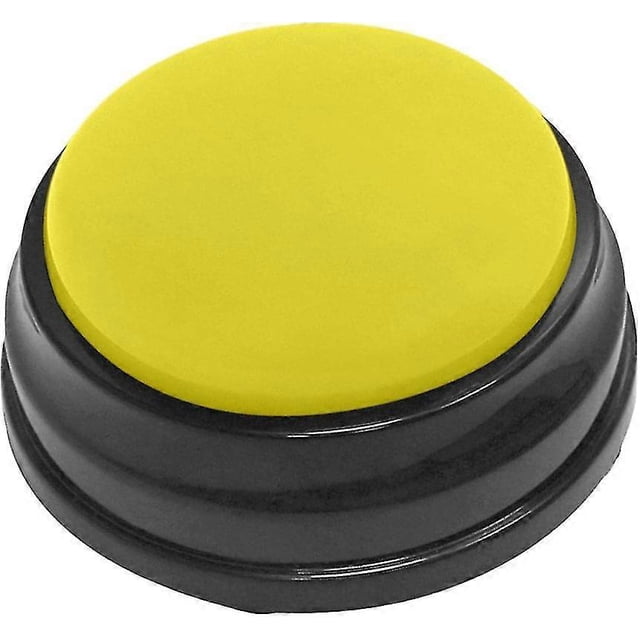 Recordable Sound Button Communication Interactive Toy Recorder Playback Talking Puppy Kitten Recording Voice Button for Kids Learning