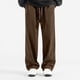 thumbnail image 3 of Pantalones de pana de color liso con bolsillos y pierna recta para hombre, 3 of 8